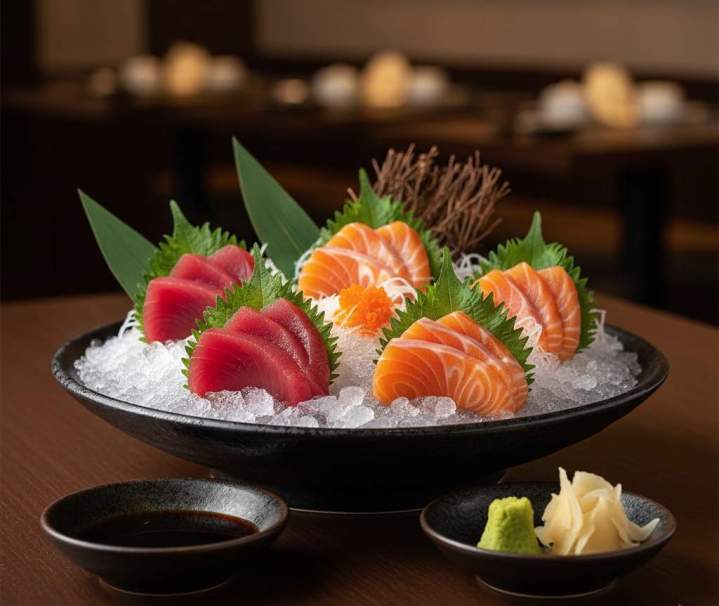 Sashimis à Lyon art déguster poisson cru