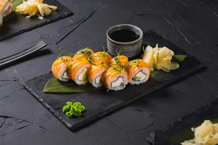 Saumon roll Lyon